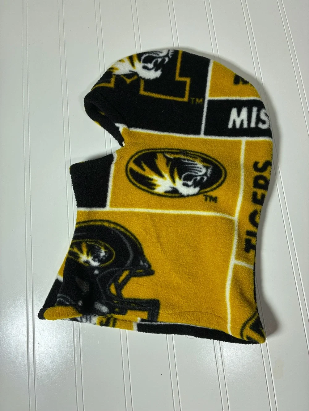 Custom Made MIZZOU Kids Fleece Balaclava